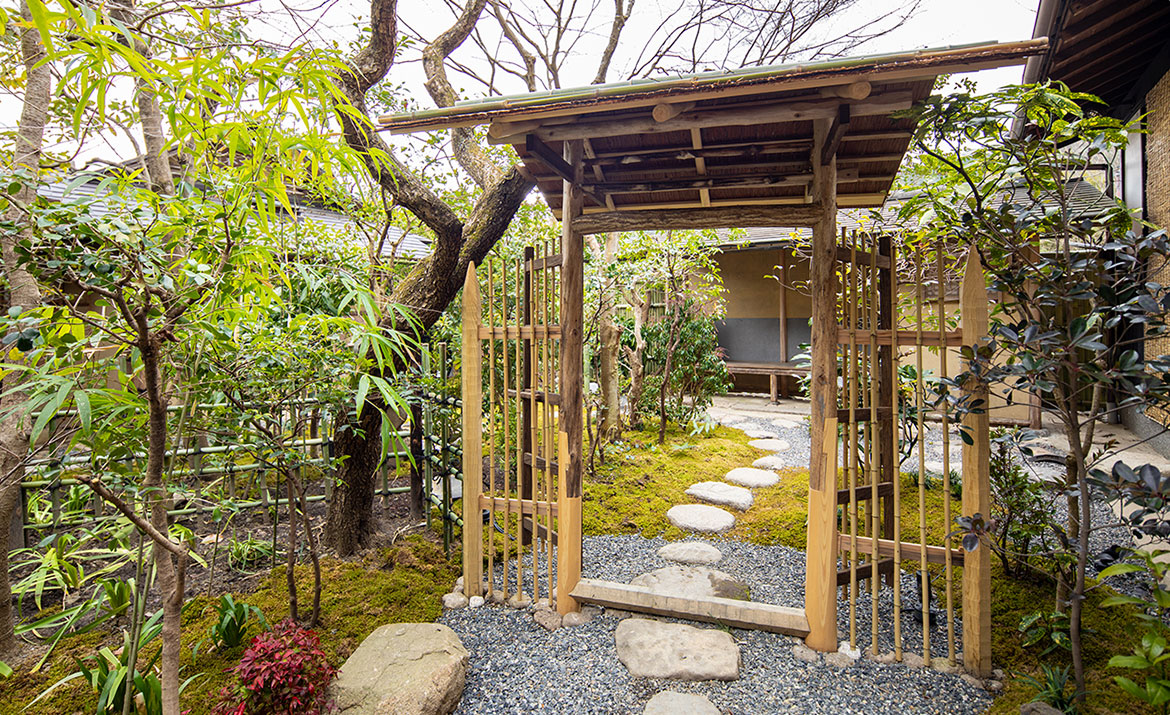 写真：日本庭園・茶庭